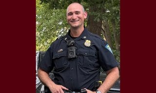 headshot, police uniform