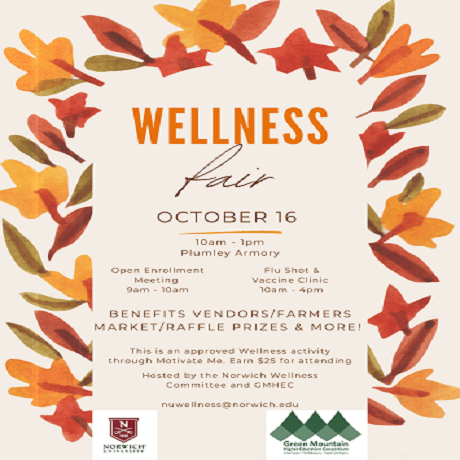 Flyer for 2024 Wellness Fair 