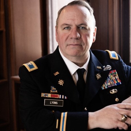 Bill Lyons Portrait in Uniform