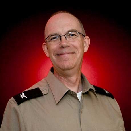 Daniel Lane in uniform