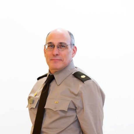 Mark Stefani in uniform