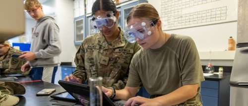 Norwich University Biochemistry Cadet and Civilian Students