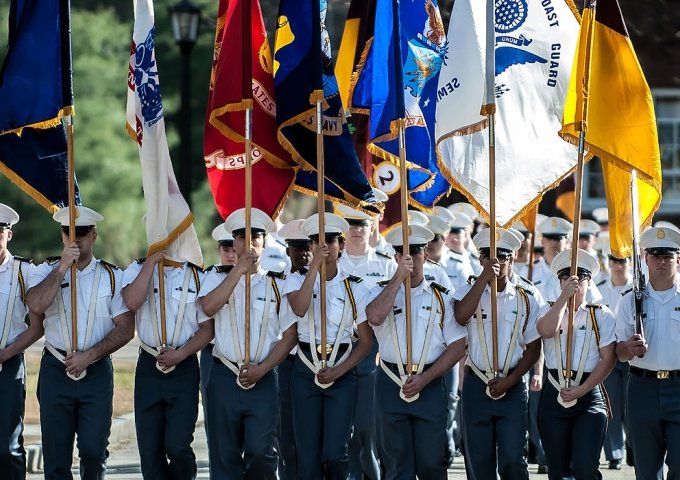 Color Guard  Tulane NROTC