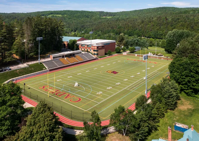 Aerial view of Sabine Field.