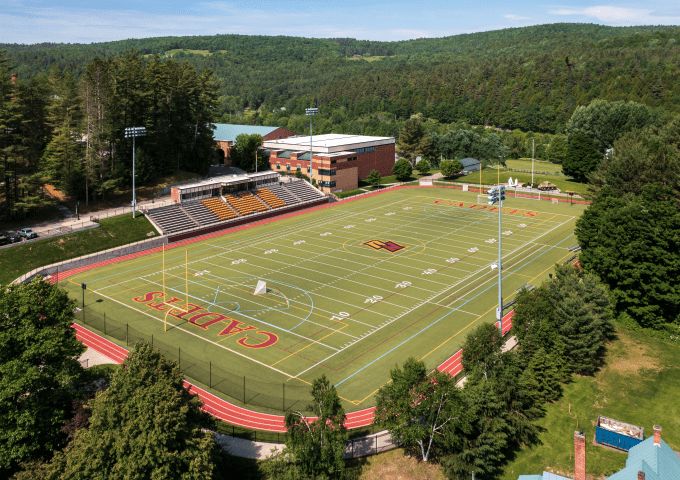 Aerial view of Sabine Field.