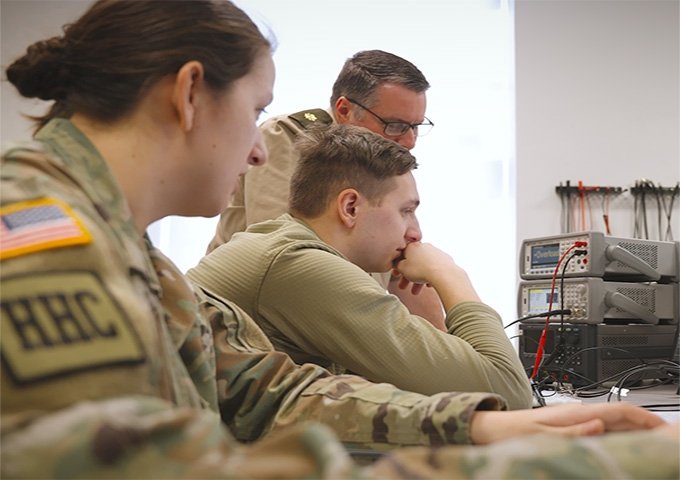 Image of ECE students in the classroom