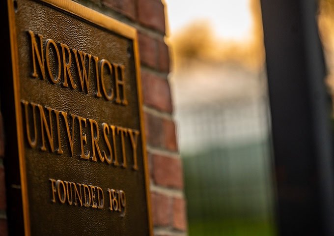 Norwich University Gates Campus Scenic Beauty