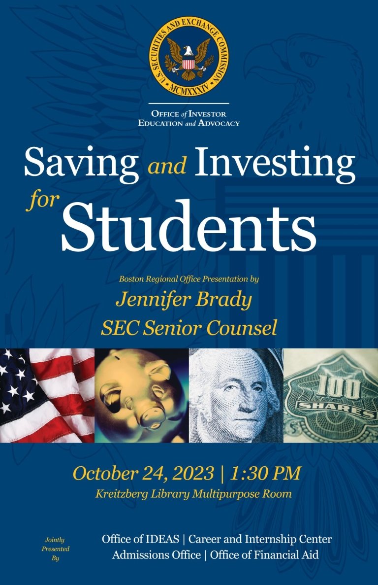 Saving & Investing for Students Poster