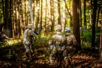 AROTC FTX Cadet Training